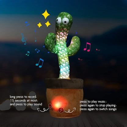 UBA™-Cacto Dancing Cactus Plush Toy