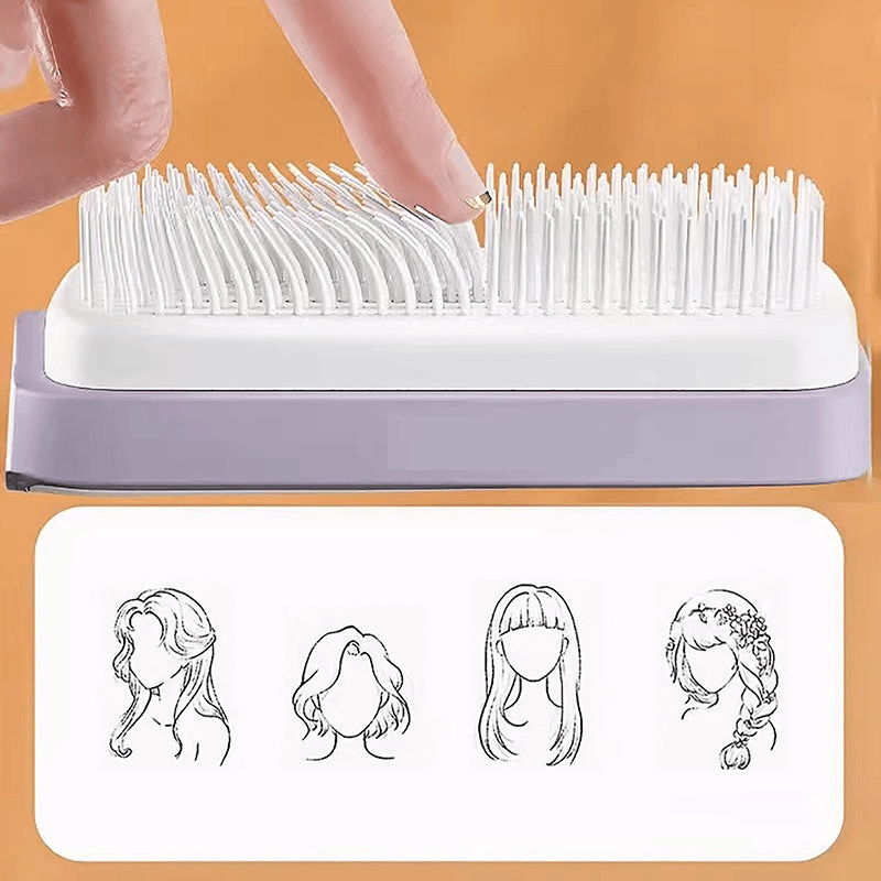 UBA™-SELF CLEANING HAIR COMB (IMPORTED)
